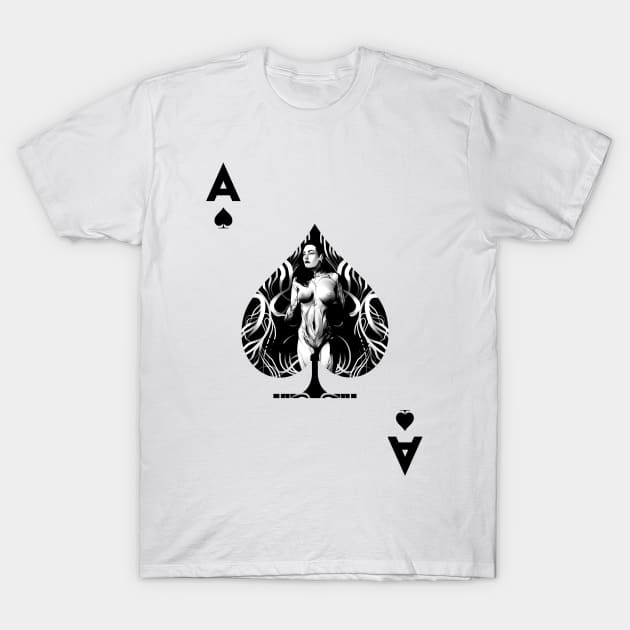 Ace of Spades T-Shirt by maxgunner44